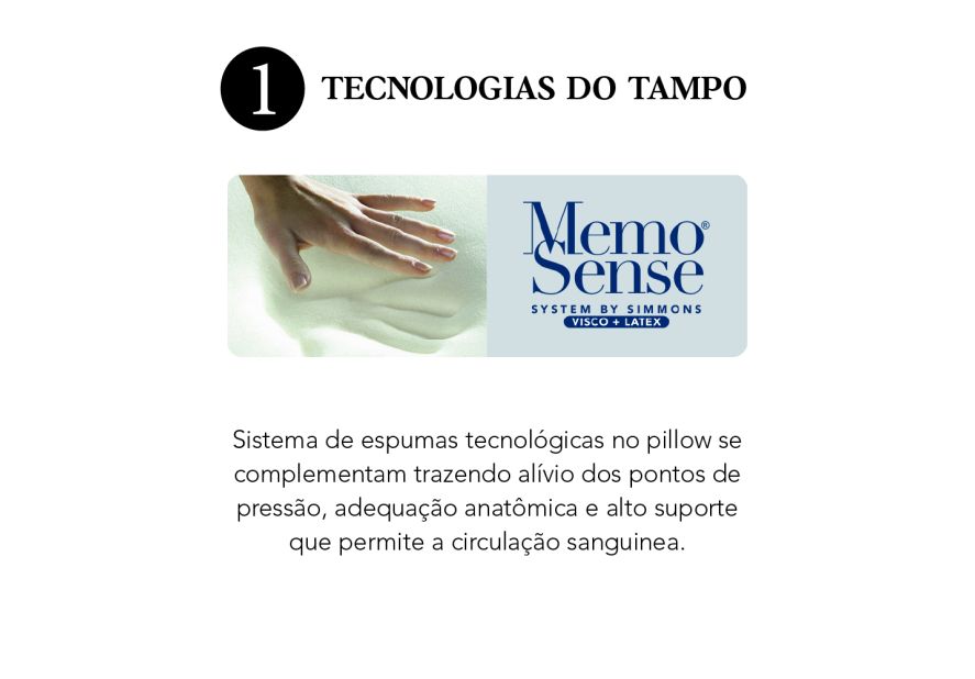 COLCHAO SIMMONS BAMBOO BOTHANICAL ESSENCE -158X198 - Imagem 5